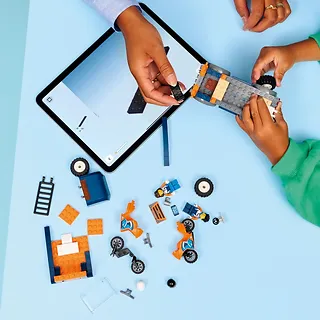 LEGO Klocki City 60491 Laweta dla motocykli