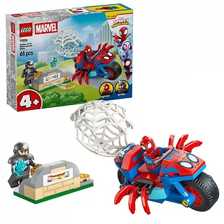 LEGO Klocki SPIDEY 11206 Spidey na motocyklu kontra Rhino