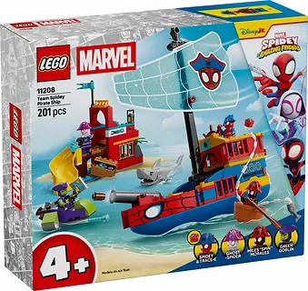 LEGO Klocki SPIDEY 11208 Statek piracki drużyny Spideyego