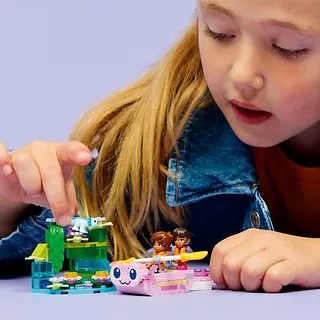 LEGO Klocki Friends 42681 Przygoda na aksolotlowej łodzi