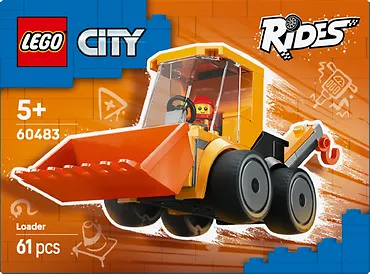 LEGO Klocki City 60483 Pojazdy - Ładowarka kołowa
