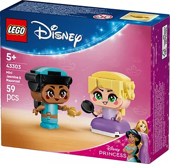 LEGO Klocki Disney 43303 Mała Dżasmina i Roszpunka