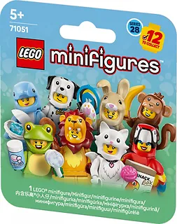 LEGO Klocki Minifigures 71051 Minifigurki Seria 28 - Zwierzęta (sztuka)