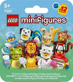 LEGO Klocki Minifigures 71051 Minifigurki Seria 28 - Zwierzęta (sztuka)