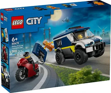 LEGO Klocki City 60479 Furgonetka policyjnego konwoju więziennego