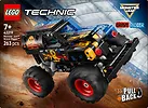 LEGO Klocki Technic 42219 Monster Jam Grave Digger Ogień i l&oacute;d