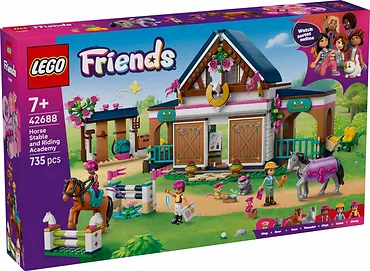 LEGO Klocki Friends 42688 Stadnina i szk&oacute;łka jeździecka