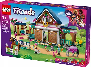 LEGO Klocki Friends 42688 Stadnina i szk&oacute;łka jeździecka