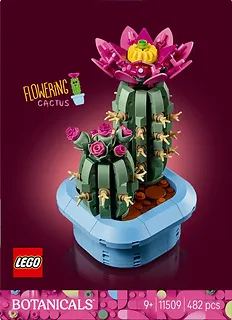 LEGO Klocki Botanicals 11509 Kwitnący kaktus
