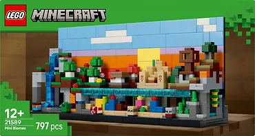 LEGO Klocki Minecraft 21589 Minibiomy