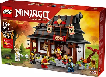 LEGO Klocki Ninjago 71858 Kuźnia Cztery Bronie - 15-lecie