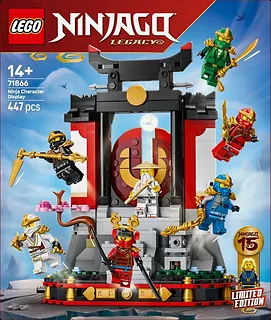 LEGO Klocki Ninjago 71866 Ozdoba z postaciami ninja 15-lecie