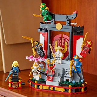 LEGO Klocki Ninjago 71866 Ozdoba z postaciami ninja 15-lecie