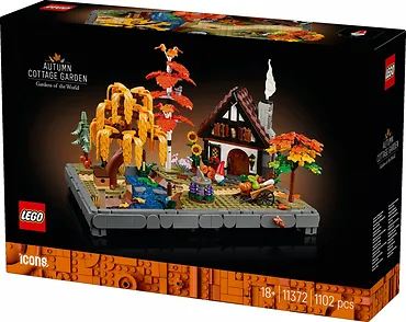 LEGO Klocki Icons 11372 Jesienny ogr&oacute;d z chatką