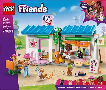 LEGO Klocki Friends 42677 Piekarnia z psimi przysmakami