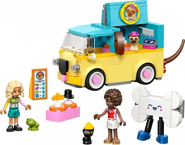 LEGO Klocki Friends 42678 Furgonetka z akcesoriami dla zwierząt
