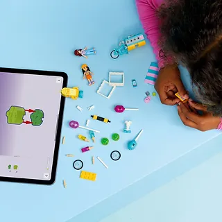 LEGO Klocki Friends 42692 Stoisko z lodami i balonami