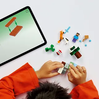 LEGO Klocki Minecraft 21583 Przygoda Stevea w tajdze