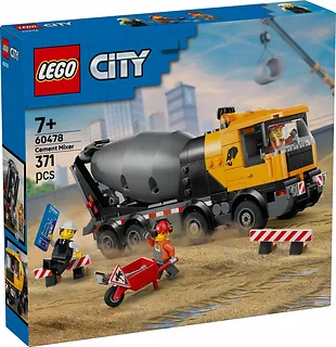 LEGO Klocki City 60478 Betoniarka