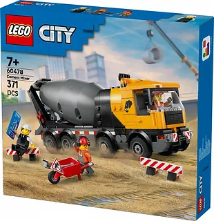 LEGO Klocki City 60478 Betoniarka