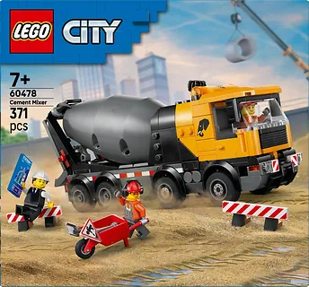 LEGO Klocki City 60478 Betoniarka