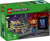 LEGO Klocki Minecraft 21584 Podr&oacute;ż przez portal Netheru i Kresu
