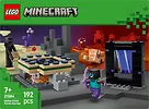 LEGO Klocki Minecraft 21584 Podr&oacute;ż przez portal Netheru i Kresu