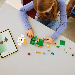 LEGO Klocki Minecraft 21585 Farma kurczak&oacute;w