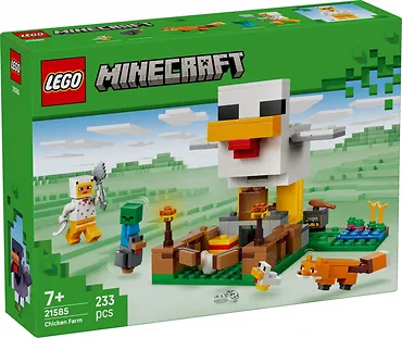 LEGO Klocki Minecraft 21585 Farma kurczak&oacute;w