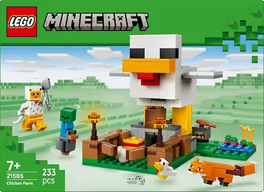 LEGO Klocki Minecraft 21585 Farma kurczak&oacute;w
