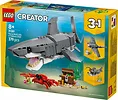 LEGO Klocki Creator 31381 Groźny rekin i skrzynia ze skarbem