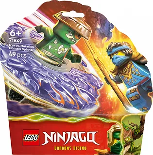 LEGO Klocki Ninjago 71849 Nya kontra zmutowany potw&oacute;r na spinnerze