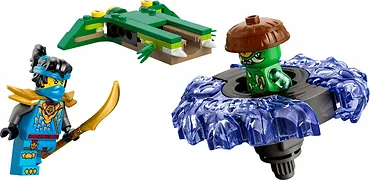 LEGO Klocki Ninjago 71849 Nya kontra zmutowany potw&oacute;r na spinnerze