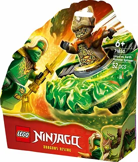 LEGO Klocki Ninjago 71850 Lloyd kontra ziemny potw&oacute;r na spinnerze
