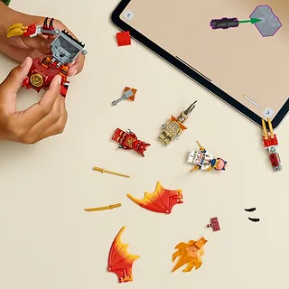 LEGO Klocki Ninjago 71851 Smok-mech Kaia - zestaw bitewny