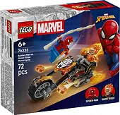 LEGO Klocki Super Heroes 76335 Spider-Man kontra Ghost Rider na motocyklu