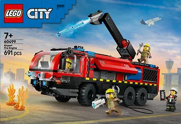 LEGO Klocki City 60499 Lotniskowy w&oacute;z strażacki