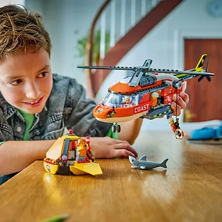 LEGO Klocki City 60503 Helikopter straży przybrzeżnej