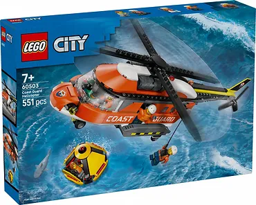 LEGO Klocki City 60503 Helikopter straży przybrzeżnej