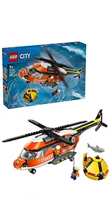 LEGO Klocki City 60503 Helikopter straży przybrzeżnej