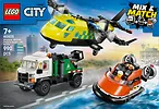 LEGO Klocki City 60505 Zestaw z samolotem, ciężar&oacute;wką serwisową i poduszkowcem
