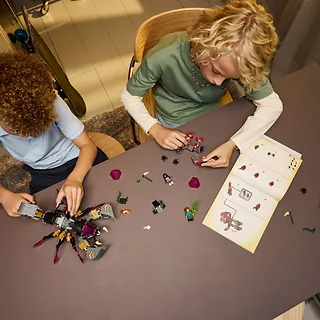 LEGO Klocki DREAMZzz 71513 Koszmarna skorpionowa koparka