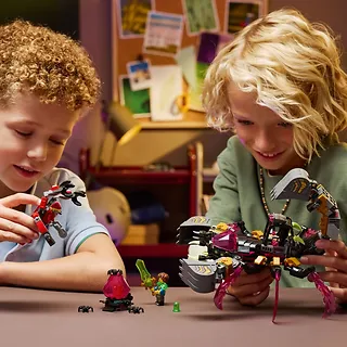 LEGO Klocki DREAMZzz 71513 Koszmarna skorpionowa koparka