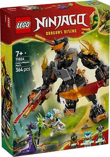 LEGO Klocki Ninjago 71854 Mech specjalny Colea i Zane w smoczej zbroi