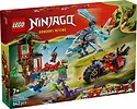 LEGO Klocki Ninjago 71857 Bitwa ninja: domek na drzewie z pojazdami