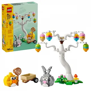 LEGO Klocki 40808 Poszukiwanie pisanek z zajączkiem i kurczaczkiem