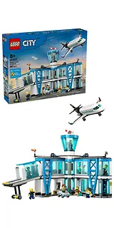 LEGO Klocki City 60502 Lotnisko z samolotem