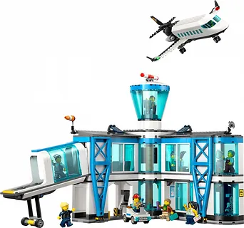 LEGO Klocki City 60502 Lotnisko z samolotem