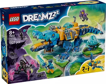 LEGO Klocki DREAMZzz 71512 Krokodyloł&oacute;dź podwodna