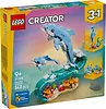 LEGO Klocki Creator 31385 Zwierzęta morskie: piękny delfin